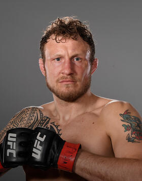 ack Hermansson of Norway poses for a post fight portrait backstage during the UFC Fight Night at UFC APEX on May 22, 2021 in Las Vegas, Nevada. (Photo by Mike Roach/Zuffa LLC)