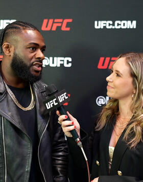 Former UFC Bantamweight Champion Aljamain Sterling Chats About His Move Up To The Featherweight Division Against Calvin Kattar At UFC 300, Live From Las Vegas On April 13, 2024