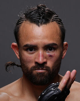 Kyler Phillips poses for a portrait after his victory during the UFC 299 event at Kaseya Center on March 09, 2024 in Miami, Florida. (Photo by Mike Roach/Zuffa LLC)