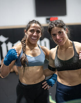 Loopy Godinez works out in Atlantic City, on March 26, 2024. (Juan Cardenas/Zuffa LLC)