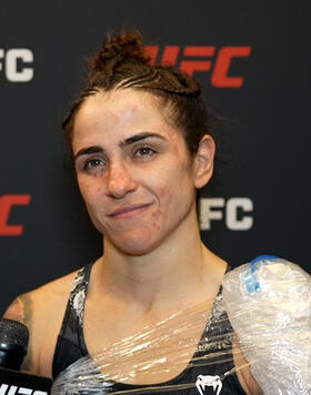 Women's Bantamweight Norma Dumont Speaks With UFC.com After Her Unanimous Decision Victory Over Germaine de Randamie At UFC Fight Night: Allen vs Curtis 2.