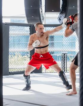 Kai Kara-France trains at the UFC Performance Institute in Las Vegas, Nevada, on May 30, 2023. (Photo by Zac Pacleb/Zuffa LLC)