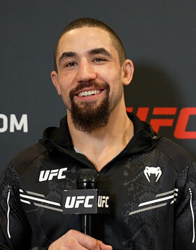 Middleweight Robert Whittaker Reacts With UFC.com After His Knockout Victory Over Ikram Aliskerov At UFC Fight Night: Whittaker vs Aliskerov on June 22, 2024