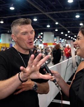 Welterweight Stephen Thompson Talks With UFC.com At UFC X During International Fight Week On June 28, 2024 