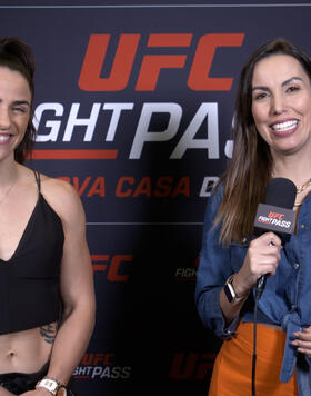 UFC Featherweight Norma Dumont Speaks With Evelyn Rodrigues Ahead Of UFC Fight Night: Holm vs Bueno Silva.