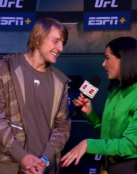 Lightweight Paddy Pimblett Talks With Megan Olivi Ahead Of UFC 304: Edwards vs Muhammad 2, Live From Co-op Live In Manchester, England