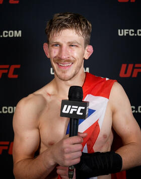 Featherweight Arnold Allen Reacts With UFC.com After His Unanimous Decision Victory Over Giga Chikadze At UFC 304: Edwards vs Muhammad 2 On July 27, 2024