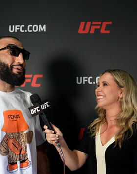 Belal Muhammad Backstage Interview | UFC Abu Dhabi