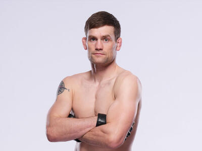 Ricky Glenn poses for a portrait during a UFC photo session on April 19, 2023 in Las Vegas, Nevada. (Photo by Mike Roach/Zuffa LLC)