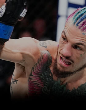 Sean O'Malley punches Marlon Vera of Ecuador in the UFC bantamweight championship fight during the UFC 299 event at Kaseya Center on March 09, 2024 in Miami, Florida. (Photo by Chris Unger/Zuffa LLC)