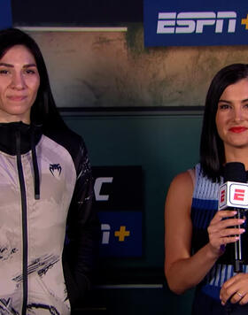 Bantamweight Title Challenger Irene Aldana Talks With Megan Olivi Ahead Of UFC 289: Nunes vs Aldana, Live From Rogers Arena In Vancouver 