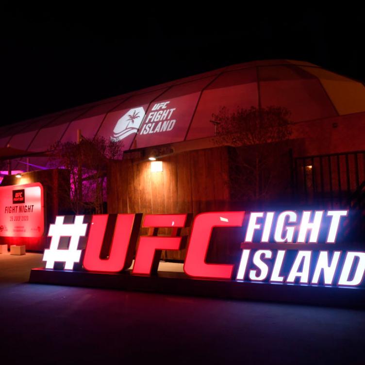 A general view of the Flash Forum on UFC Fight Island prior to the UFC 251 event on July 12, 2020 on Yas Island, Abu Dhabi, United Arab Emirates. (Photo by Jeff Bottari/Zuffa LLC)