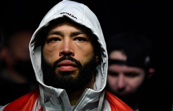 Dan Ige prepares to enter the Octagon before his featherweight bout against Josh Emmett during UFC 269 at T-Mobile Arena on December 11, 2021 in Las Vegas, Nevada. (Photo by Chris Unger/Zuffa LLC)