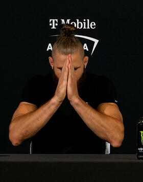 Jiří Procházka at UFC 303 media day