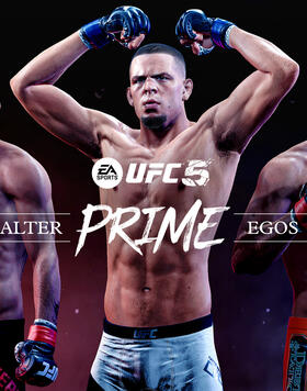 Tony Ferguson, Nate Diaz & Cowboy Cerrone in the UFC 5 game by EA Sports